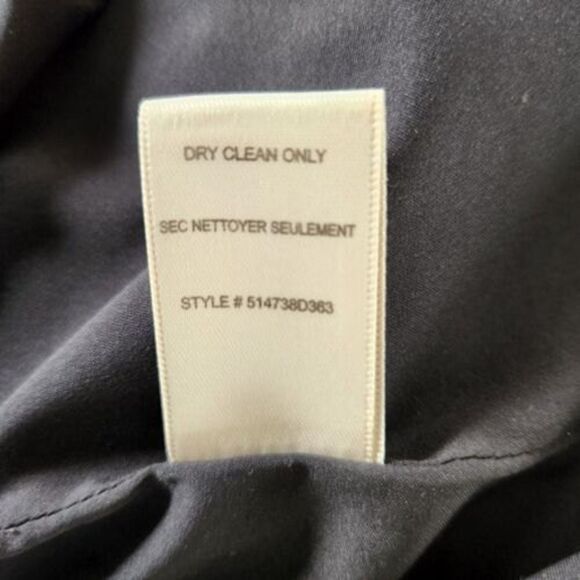 Rebecca Taylor techy Herringbone Point Double-layer Tweed Dress Womens Size 8 - Picture 7 of 8